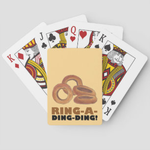 Ring-A-Ding-Zwiebelring Rings Junk Food Feinschmec Spielkarten