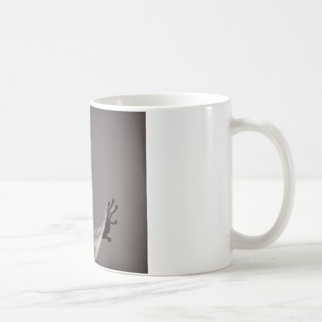 Ring angebundener Lemur Kaffeetasse (Rechts)