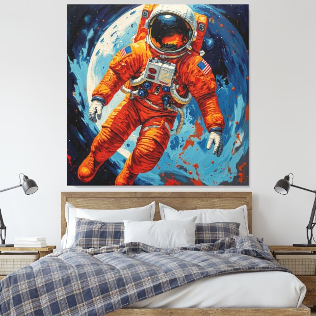 Ring Around the Moon-11 Leinwanddruck (Insitu (Schlafzimmer))