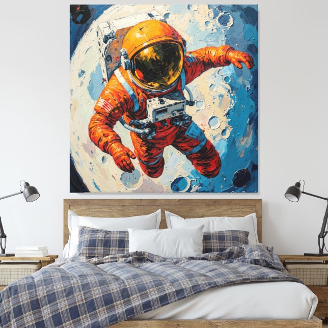 Ring Around the Moon-5 Leinwanddruck (Insitu (Schlafzimmer))