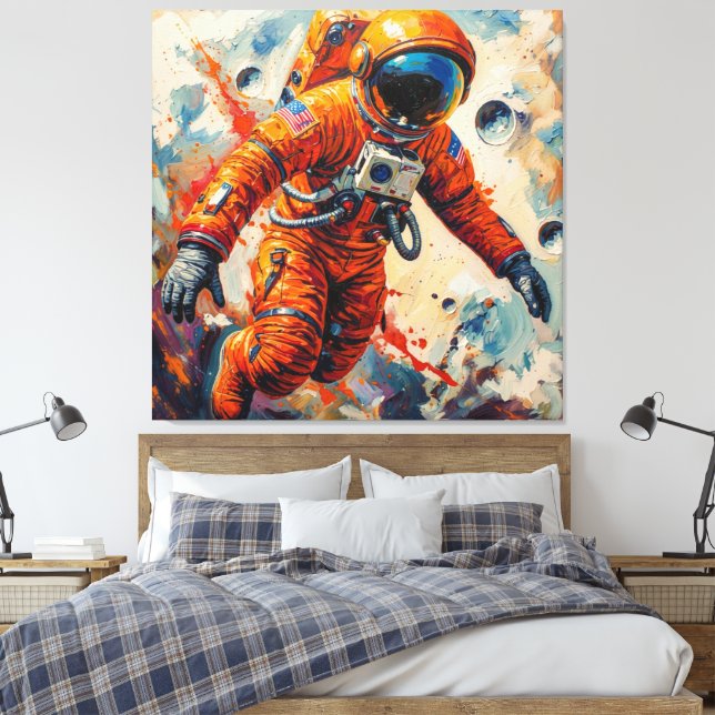 Ring Around the Moon-6 Leinwanddruck (Insitu (Schlafzimmer))