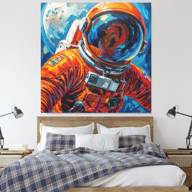 Ring Around the Moon-7 Leinwanddruck (Insitu (Schlafzimmer))