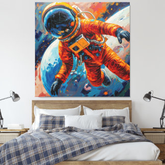 Ring Around the Moon-9 Leinwanddruck