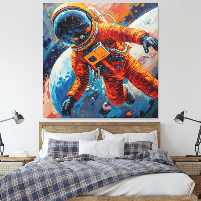 Ring Around the Moon-9 Leinwanddruck (Insitu (Schlafzimmer))