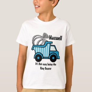 Ring Bearer Blue Dump T-Shirt