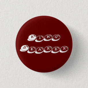"Ring Bearer" - Candy Bits Text Button