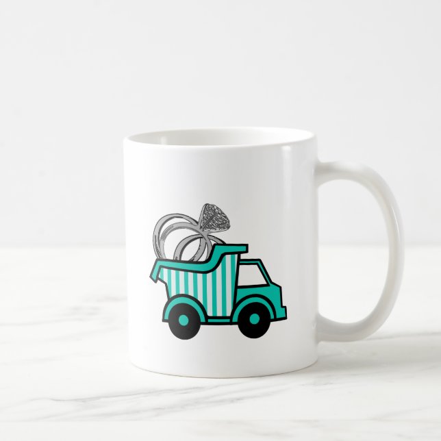 Ring Bearer Dump Truck Kaffeetasse (Rechts)