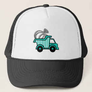 Ring Bearer Dump Truck Truckerkappe