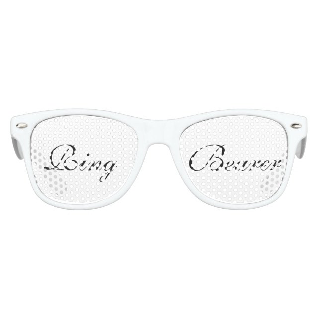 RING BEARER Party Shades Partybrille (Vorderseite)