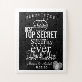 Ring Bearer Secret Agent Puzzle