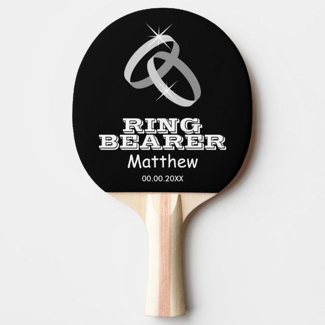 Ring Bearer Tischtennispingpaddel Tischtennis Schläger (Vorderseite)