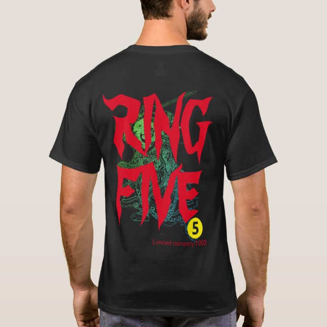 RING FIVE T-Shirt (Rückseite)