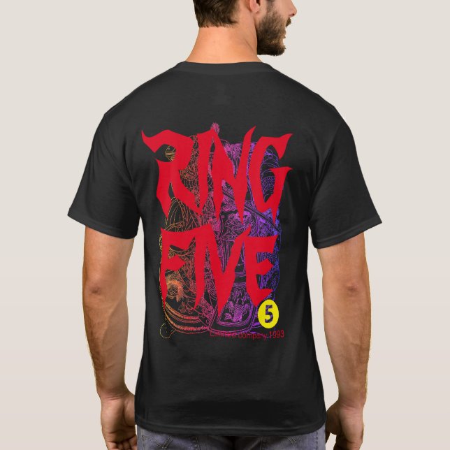 RING FIVE T-Shirt (Rückseite)