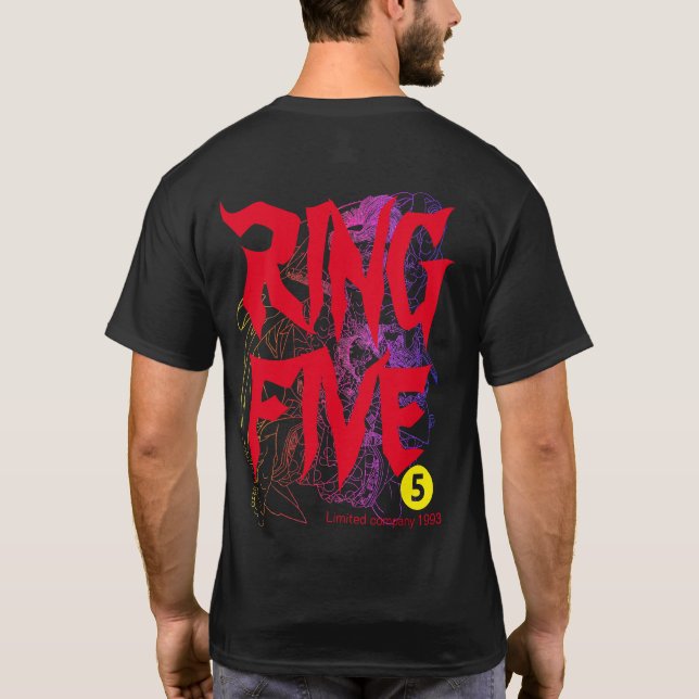 RING FIVE T-Shirt (Rückseite)