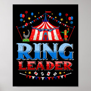 Ring Leader Kostüm Circus Stab Karneval Mens Wom Poster