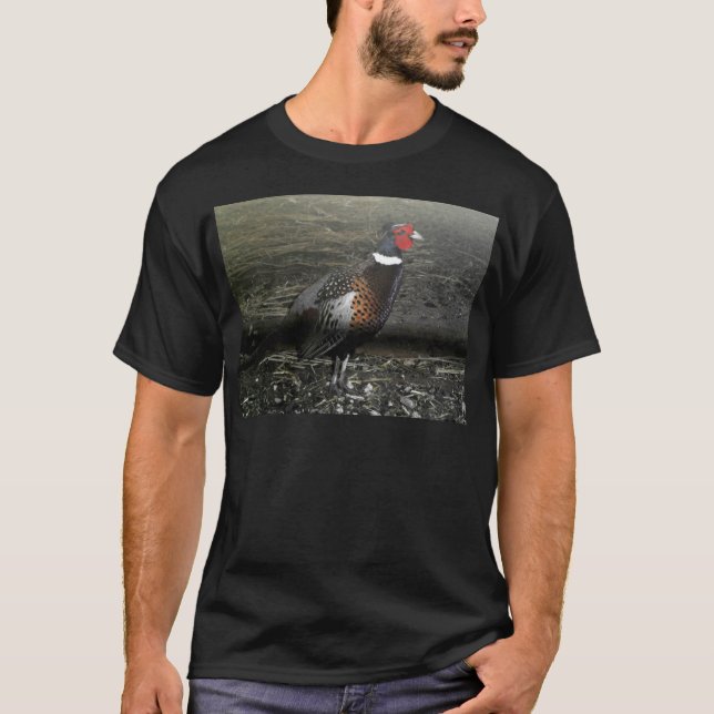 Ring-Necked Fasan-Vogel T-Shirt (Vorderseite)