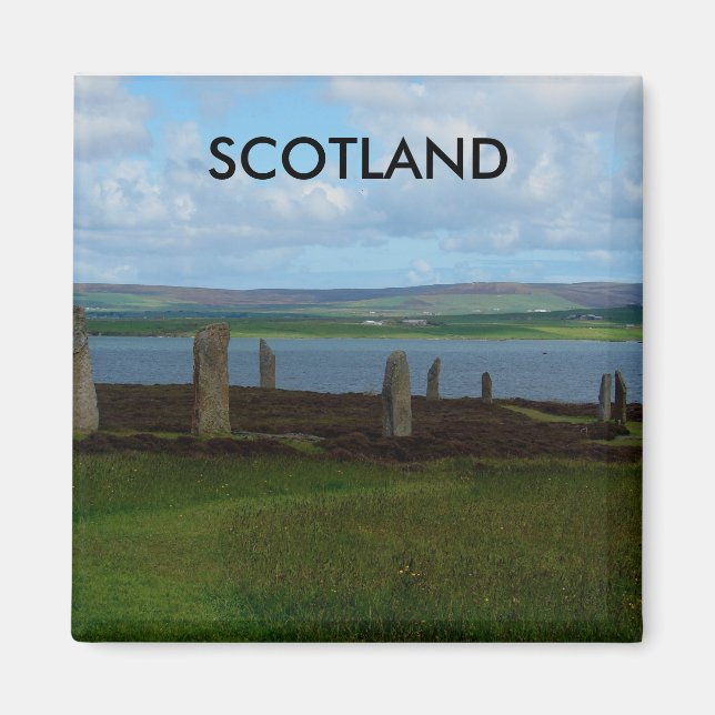 Ring of Brodgar - Schottland Magnet (Vorne)