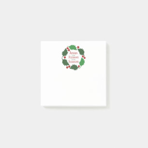 Ring of Holiday Jesus Grund für die Saison 3 x 3 Post-it Klebezettel