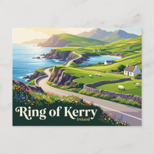Ring of Kerry Irland Postkarte