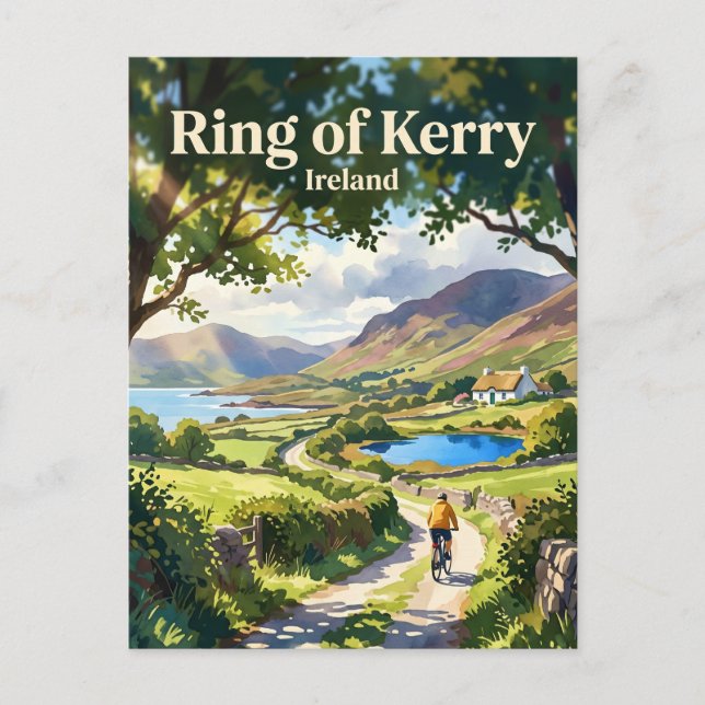 Ring of Kerry Irland Postkarte (Vorderseite)