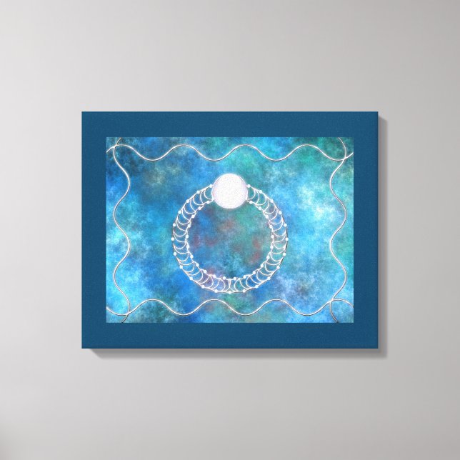 Ring of Water Canvas Print Leinwanddruck (Vorderseite)