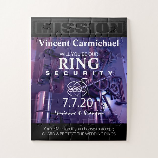 Ring Security Puzzle (Vertikal)