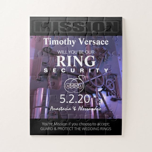 Ring Security Puzzle (Vertikal)