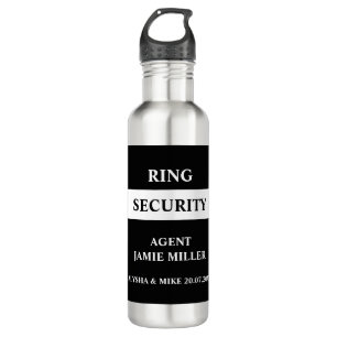 Ring Security Ring Bearer Agent Edelstahlflasche