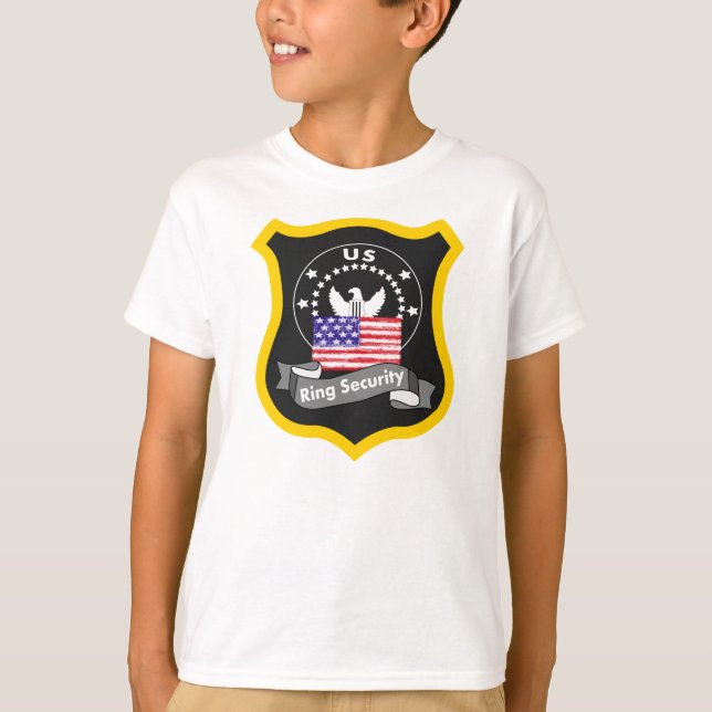 RING SECURITY T SHIRT, RING BEARER T-Shirt (Vorderseite)
