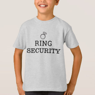 Ring Security Wedding Ring Beader T - Shirt