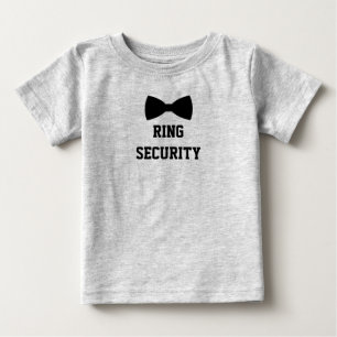 Ring-Sicherheits-Ring-Träger-T-Shirt. Niedlicher T Baby T-shirt