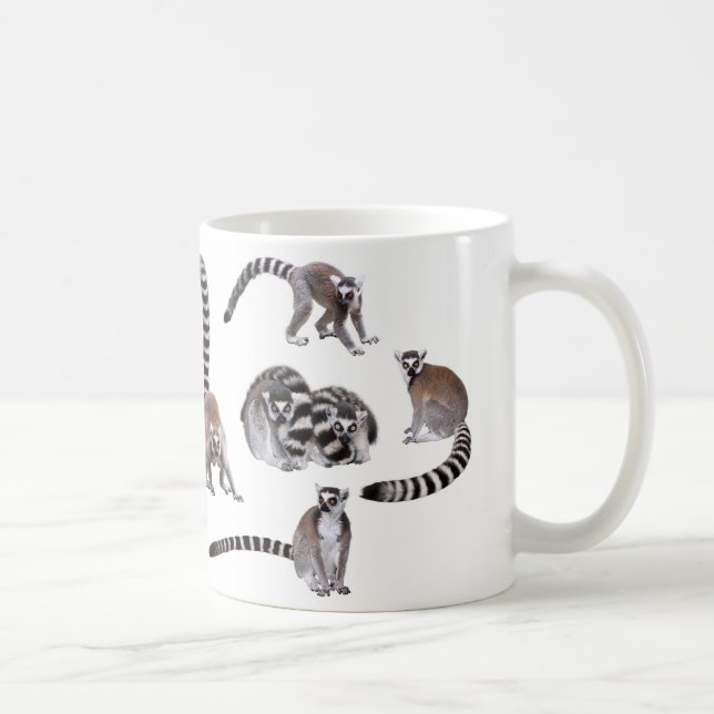 Ring-tailed lemur kaffeetasse (Rechts)