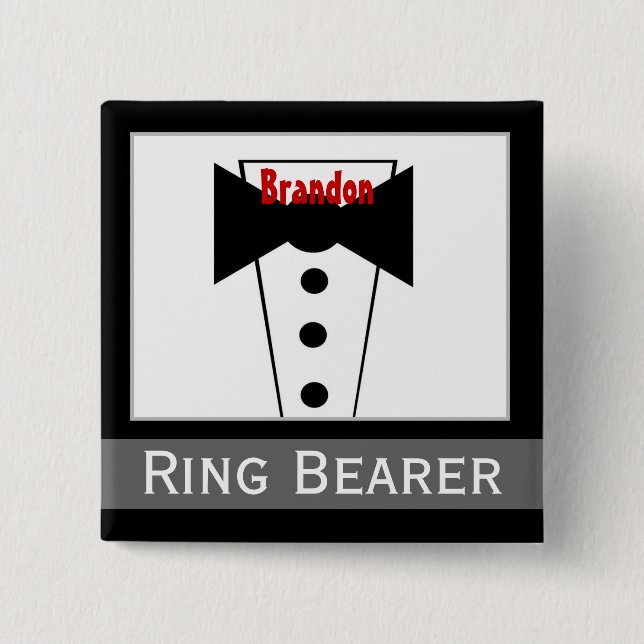 Ring-Träger - individueller Button (Vorderseite)