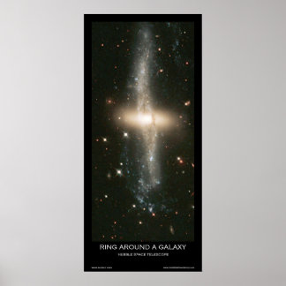 Ring um eine Galaxie - Plakate aus dem All