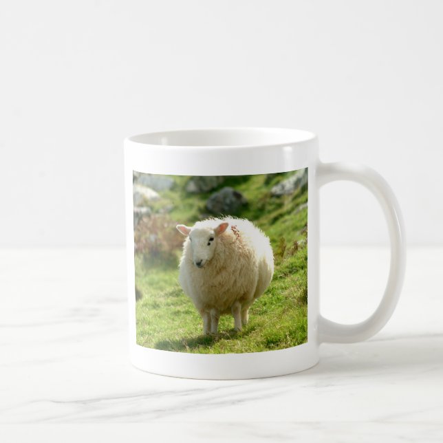Ring von Kerry-Schafen Kaffeetasse (Rechts)