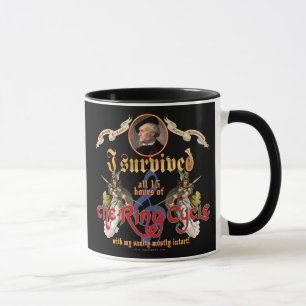 Ring-Zyklus-Überlebender Tasse