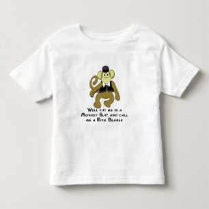 Ringbeerer/Affe Kleinkind T-shirt