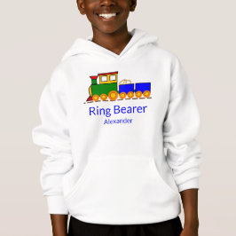 Ringbeerring Hochzeitszug mit dem Namen des Jungen Hoodie
