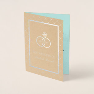 Ringe, die miteinander verbunden sind - Einladung 