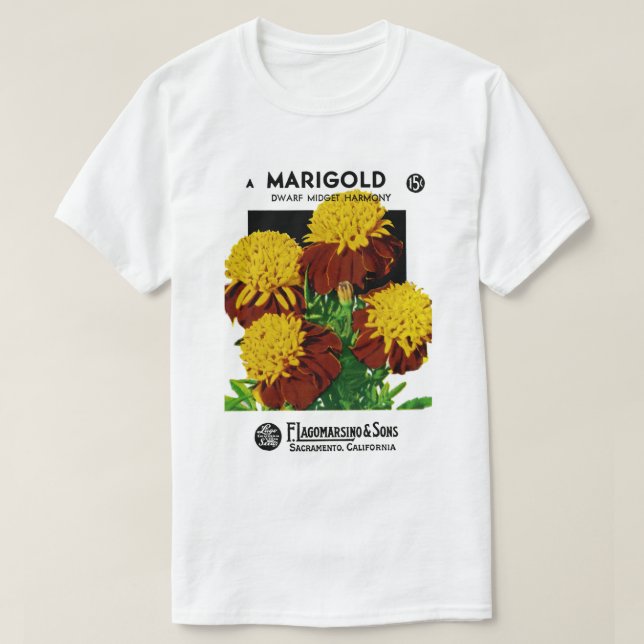 Ringelblume T-Shirt (Design vorne)