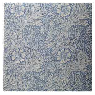 "Ringelblumen" Tapetenentwurf, 1875 Fliese