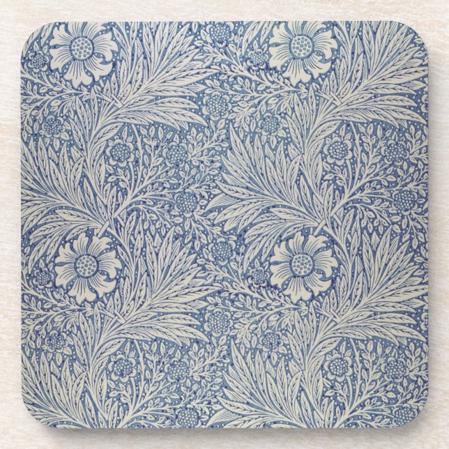 "Ringelblumen" Tapetenentwurf, 1875 Getränkeuntersetzer (Vorderseite)