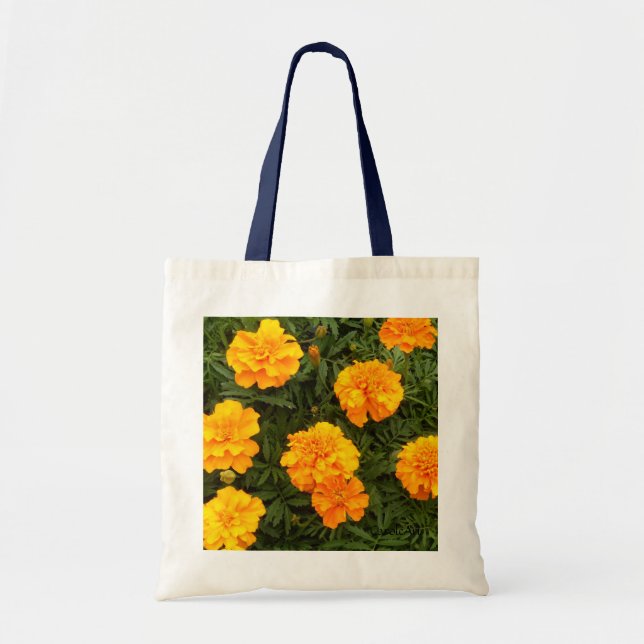"Ringelblumen-Verrücktheits-" Budget-Tasche Tragetasche (Vorne)
