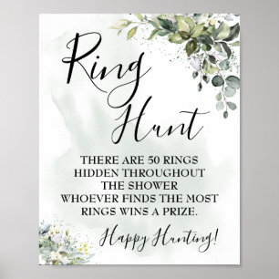 Ringeljagd Eukalyptus Grünzeug Sukkulenten Spiel S Poster