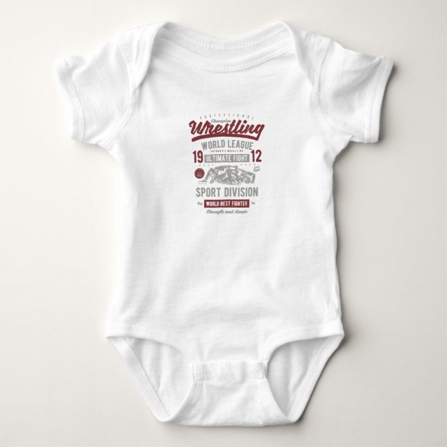 Ringen Baby Strampler (Vorderseite)