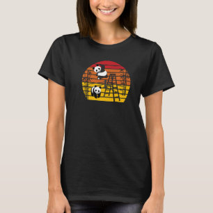 Ringende Pandas Chinesische Bambus fressende Tiere T-Shirt