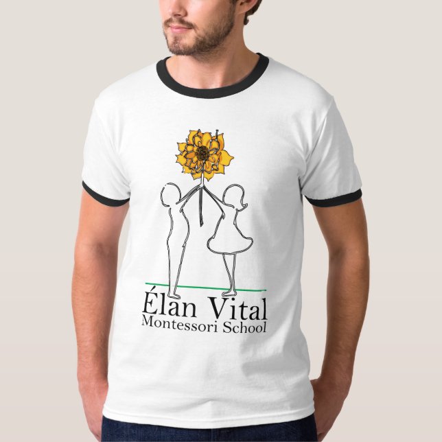 Ringer-EVM für Männer T-Shirt (Vorderseite)