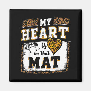 Ringer-Mama-Oma-Herz ist auf dieser Matte Tier Magnet