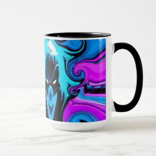 Ringer Mug 16oz Avec des oeuvres d'art clown