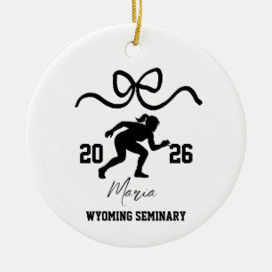 Ringer-Ornament 2026, Ringer-Weihnachten Keramik Ornament